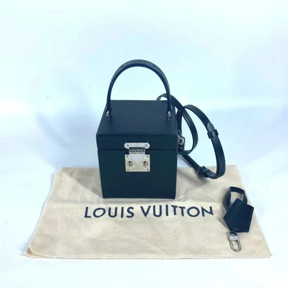 LOUIS VUITTON Epi Mirror Included Breaker BOX Shoulder Hand Bag Unused
